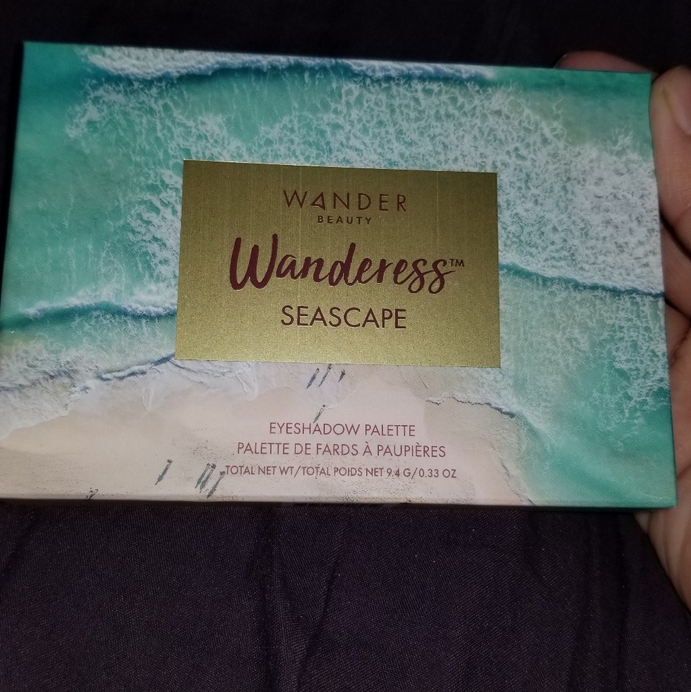 Wonder beauty wanderess seascape